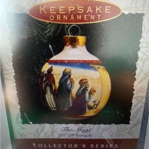 Hallmark “The Magi/The Gift Bringers” Ornament, Collector’s Series 1993 NIB
